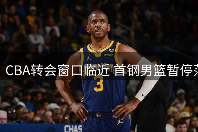 CBA转会窗口临近 首钢男篮暂停范子铭交易谈判